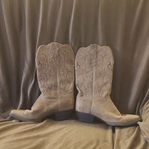 Women's Brown Justin Boots 8.5